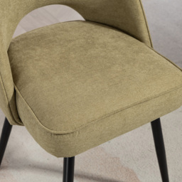Artemis Home Ashley Set of 2 Pistachio Dining Chairs - Wilko - thumbnail 3