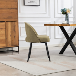 Artemis Home Ashley Set of 2 Pistachio Dining Chairs - Wilko - thumbnail 6