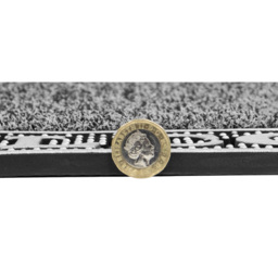 JVL Daisy Silver PVC Pin Doormat 45 x 75cm - JVL Homewares - Wilko - thumbnail 7