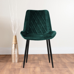 Furniturebox Elissa Cesano Marble Effect 2 Seater Round Dining Set White Green and Black - Wilko - thumbnail 5