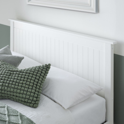 Dawson Double White Wooden Ottoman Storage Bed - Bedmaster - Wilko - thumbnail 4