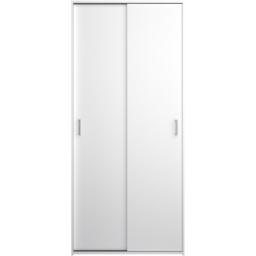 Florence Space 2 Door White Sliding Wardrobe - Furniture To Go - Wilko - thumbnail 4