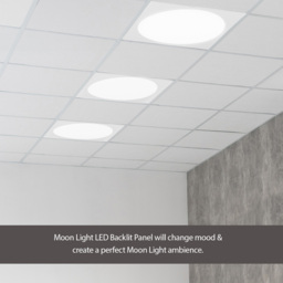 ENER-J 3400 Lumen 4000K Moon Light LED Backlit Ceiling Downlight Lamp 600 x 600mm 6 Pack - Size: 62.5 x 4.2 x 4.2cm - White - Wilko - thumbnail 6