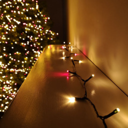 Premier 360 Red and Gold LED Multifunction String Lights 28.7m - Size: 5 x 2870 x 5cm - Wilko