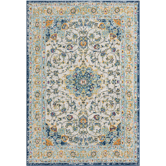 Desire Rugs San Marino Multicolour Medallion Floral Rug 160 x 230cm - Size: 230 x 160 x 0.8cm - Wilko - image 1