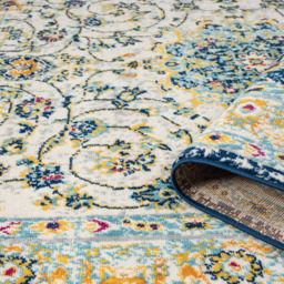 Desire Rugs San Marino Multicolour Medallion Floral Rug 160 x 230cm - Size: 230 x 160 x 0.8cm - Wilko - thumbnail 5