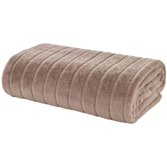 Deyongs Hockley Fawn Throw 150 x 200cm - Green - Wilko - image 1