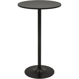 Costway Black Round Bar Table with Metal Base Set of 2 - Size: 2 Seater - Wilko - thumbnail 4
