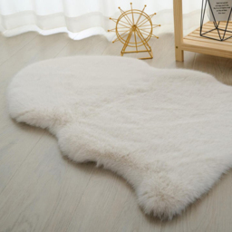 Luxury Faux Fox Fur Rug - Cloud - Wilko - thumbnail 7