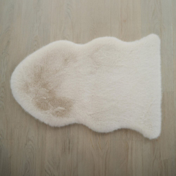 Luxury Faux Fox Fur Rug - Cloud - Wilko - thumbnail 5