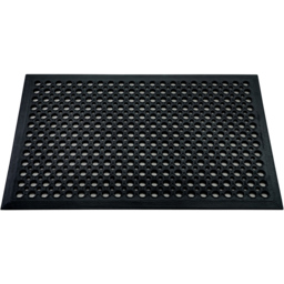 Floortex Doortex Open-Top Black Anti-Fatigue Mat 90 x 150cm - Size: 150 x 90 x 1.4cm - Wilko - thumbnail 6