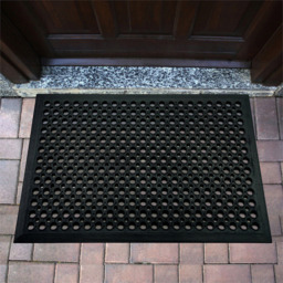 Floortex Doortex Open-Top Black Anti-Fatigue Mat 90 x 150cm - Size: 150 x 90 x 1.4cm - Wilko - thumbnail 3