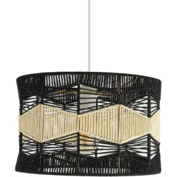 Bobo Shade - Black and Natural - Wilko