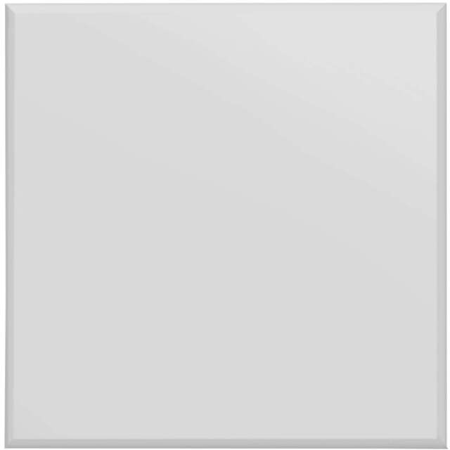MirrorOutlet The Moderni Bevelled Wall Mirror 70 x 70cm - Clear - Wilko - image 1