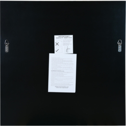 MirrorOutlet The Moderni Bevelled Wall Mirror 70 x 70cm - Clear - Wilko - thumbnail 5