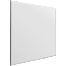 MirrorOutlet The Moderni Bevelled Wall Mirror 70 x 70cm - Clear - Wilko - thumbnail 4