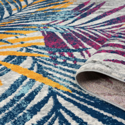 Desire Rugs San Marino Multicolour Leaf Rug 200 x 290cm - Size: 290 x 200 x 0.8cm - Wilko - thumbnail 5