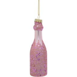 The Christmas Gift Co Girls Night Glass Tree Decoration 2 Pack - Size: 19.5 x 4 x 4cm - Pink - The Christmas Gift Co. - Wilko - thumbnail 3