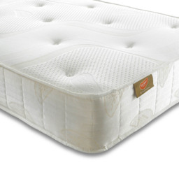 Sareer Matrah Small Single Reflex Plus Open Coil Mattress - White - Wilko - thumbnail 3