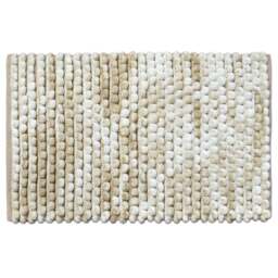 Allure Bath Fashions Natural Marble Effect Chunky Bobble Non Slip Bath Mat 50 x 80cm - Size: 50 x 80 x 1cm - Brown - Wilko
