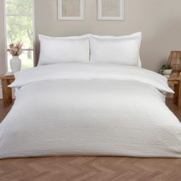 Romilly Matalesse Duvet Set White Superking - Size: Super King - Divante Finest - Wilko - thumbnail 1