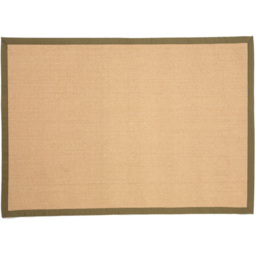 Esselle Home Swinton Green Sisal Jute Boucle Rug 120 x 170cm - Size: 170 x 120 x 1cm - Wilko