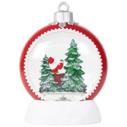 Glitter Spinning Bauble Scene Multicolour - Wilko - thumbnail 4
