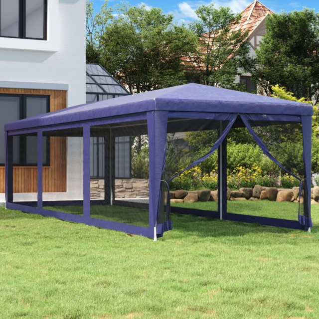 vidaXL 3 x 9m Blue Party Tent - Wilko - image 1