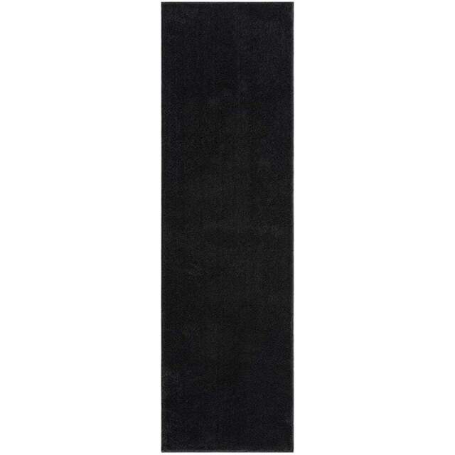 Desire Rugs Comfy Black Anti Slip Felt Backing Rug 60 x 200cm - Wilko - image 1