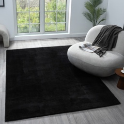 Desire Rugs Comfy Black Anti Slip Felt Backing Rug 60 x 200cm - Wilko - thumbnail 7