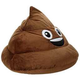 Kaikoo Gomoji Poo Bean Bag - Brown - Wilko - thumbnail 3