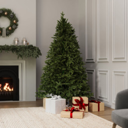 Charles Bentley Luxury Hinged Artificial Christmas Tree 7.9ft - Size: 8ft - Green - Wilko - thumbnail 5