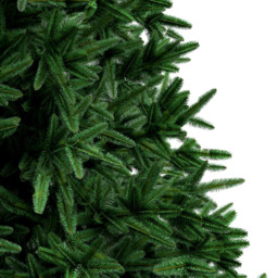 Charles Bentley Luxury Hinged Artificial Christmas Tree 7.9ft - Size: 8ft - Green - Wilko - thumbnail 3