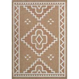 Desire Rugs Harper Cream Diamond Rug 120 x 170cm - Wilko
