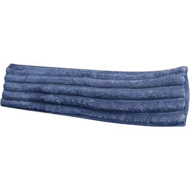 Velosso Navy Jumbo Cord Bolster Pillow 137 x 40cm - Size: 137 x 40 x 1cm - Wilko - image 1