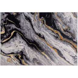 Sunset Lux Rug  - Silver/120cm - Wilko