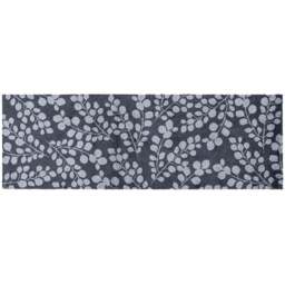 JVL Mega Grey Branches Latex Backed Door Runner 57 x 150cm - Size: 150 x 57 x 1cm - Blue - Wilko - thumbnail 1