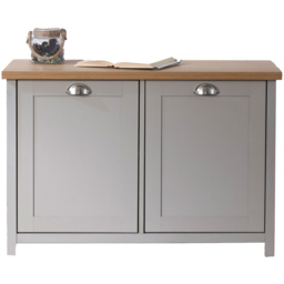 GFW Lancaster Grey Shoe Storage - Size: 35 x 89 x 60cm - Wilko - thumbnail 3