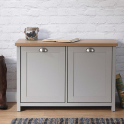 GFW Lancaster Grey Shoe Storage - Size: 35 x 89 x 60cm - Wilko - thumbnail 1