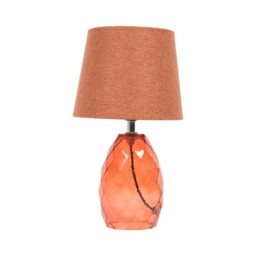 Harlan Table Lamp Burnt Orange - Wilko - thumbnail 3