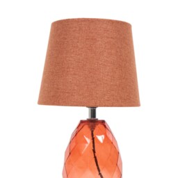 Harlan Table Lamp Burnt Orange - Wilko - thumbnail 6