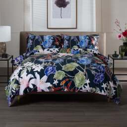The Lyndon Company Floral Nightshade Double Multicolour Duvet Set - Wilko - thumbnail 1