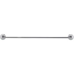 Clayton Chrome Towel Rail - Size: 62 x 4 x 5cm - Silver - Wilko - thumbnail 1
