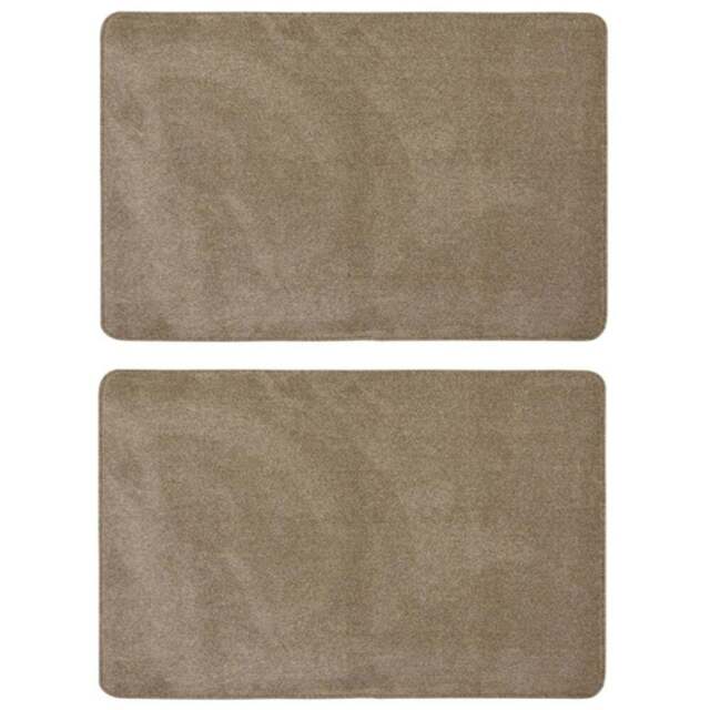 Melrose Relay Latte Mat 50 x 80cm 2 Pack - Size: 50x80cm - Homemaker - Wilko - image 1