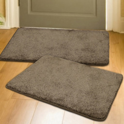 Melrose Relay Latte Mat 50 x 80cm 2 Pack - Size: 50x80cm - Homemaker - Wilko - thumbnail 3