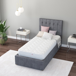Aspire Furniture Small Single Support Rolled Mattress - White - Aspire Beds - Wilko - thumbnail 3