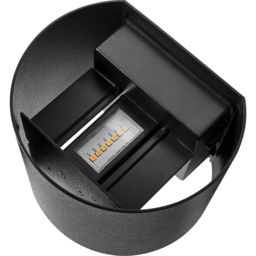 Nordlux Milda Black Outdoor Wall Light - Size: 10 x 13.5 x 11.8cm - Wilko - thumbnail 6