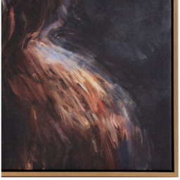 Black Rusty the Highland Cow Framed Art Canvas 60 x 90cm - Size: 90 x 60 x 3.8 - Wilko - thumbnail 6