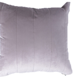 Serene Verona Mink Cushion 40 x 40cm - Size: 41 x 40cm - Grey - Wilko - thumbnail 4