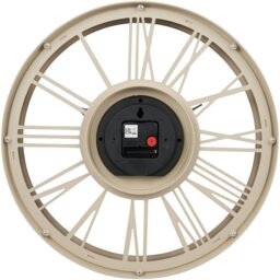 White 3D Round Wall Clock 45cm - Wilko - thumbnail 6